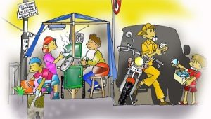 PKL Hek Cipayung Depok Menjamur, Satpol PP Depok Tebang Pilih Penertiban