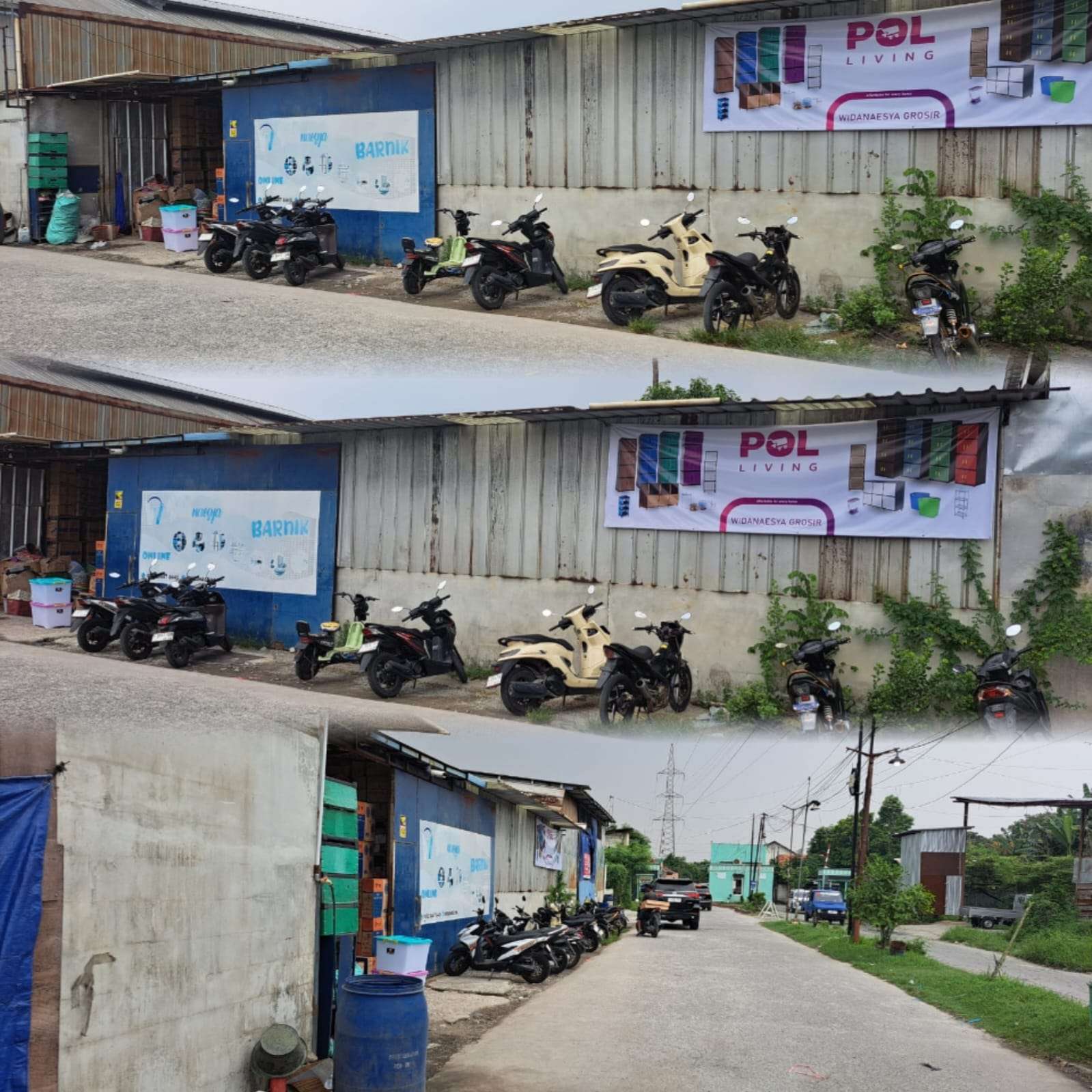 Diduga Tak Berizin, Gudang di Gerbang Puri Cikarang Hijau Bebas Jual Perabotan Rumah Tangga Skala Besar