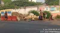Warga Soroti Proyek PDAM Kota Tangerang di Jalan Imam Bonjol Diduga Abaikan Standar K3