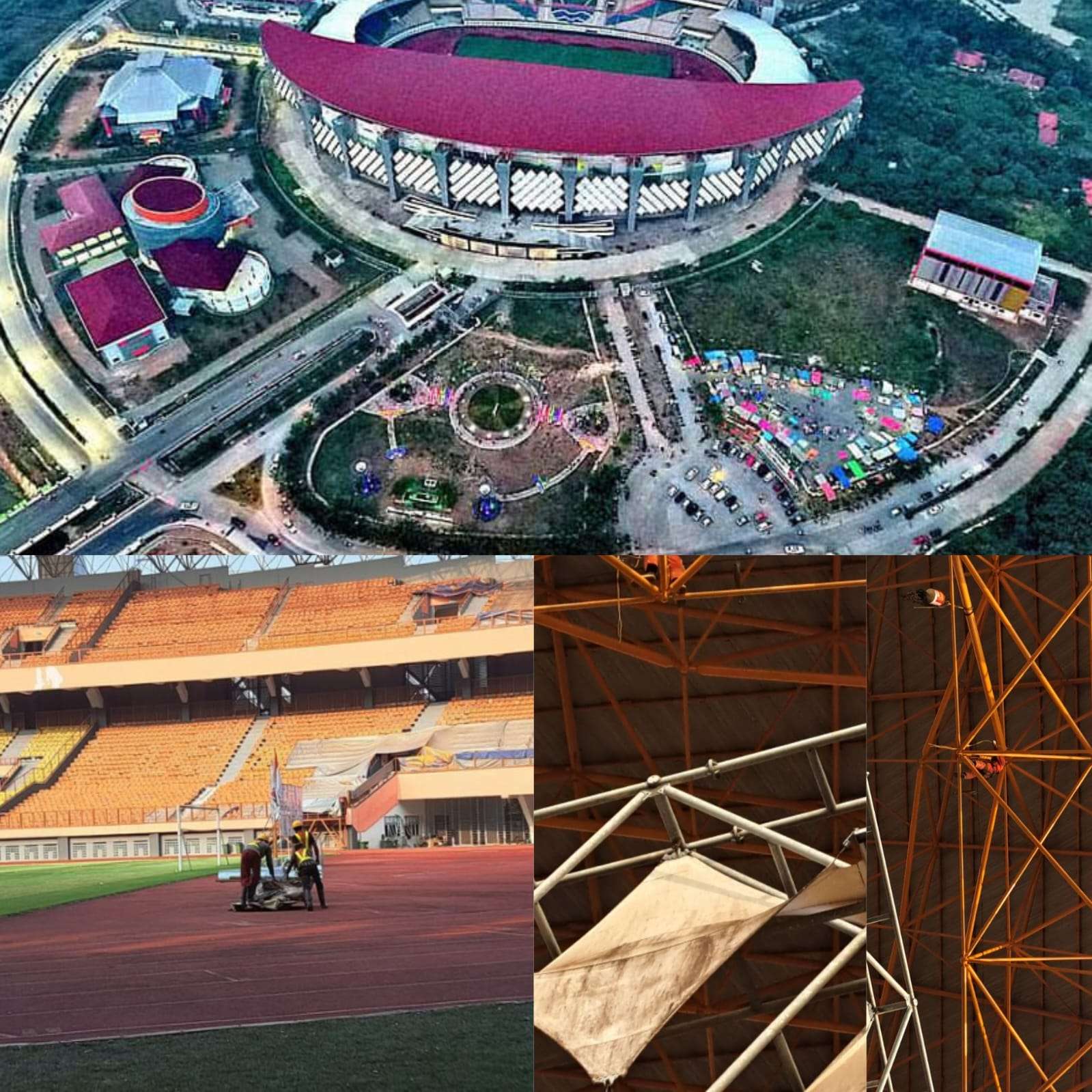 Atap Timur Rampung, Renovasi Stadion Wibawa Mukti Dikebut hingga September 2026