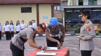 Kapolres Samosir Pimpin Pelantikan Kabag Log dan Sertijab Kasat Reskrim, Tekankan Profesionalisme dan Pelayanan Humanis