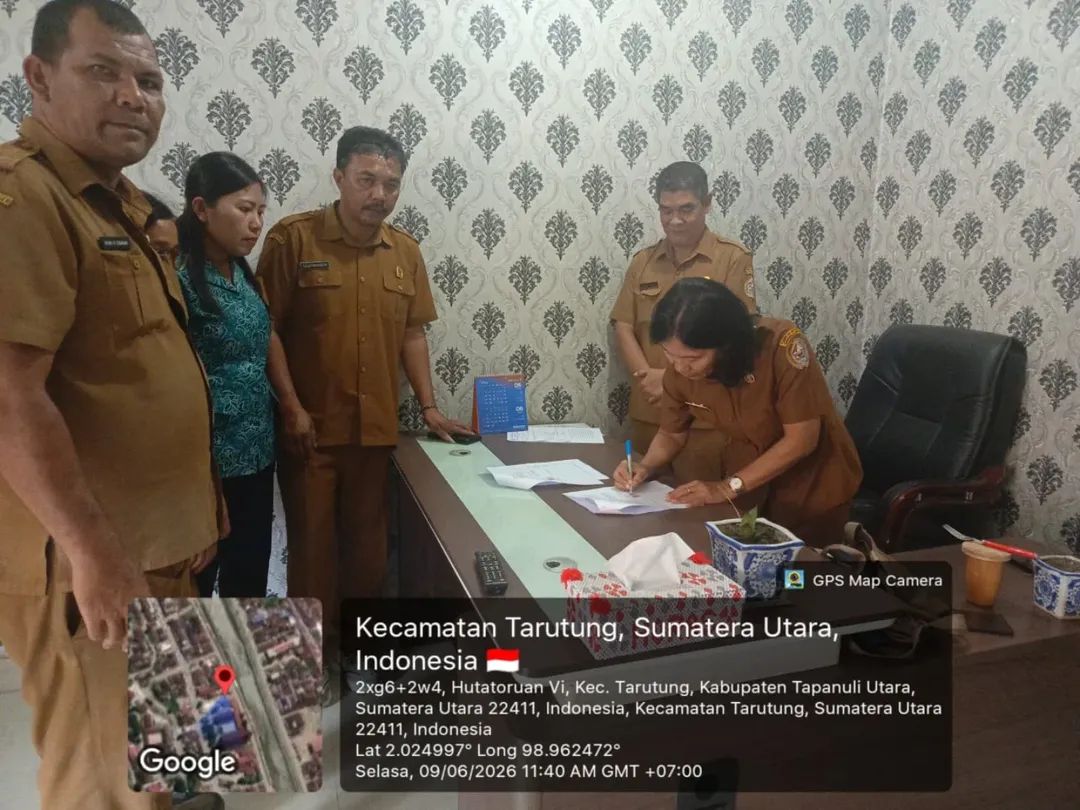 Menuju Desa Percontohan UP2K 2026, Pancur mnapitu Dapat Dukungan digitalisasi Dari Kominfo Taput