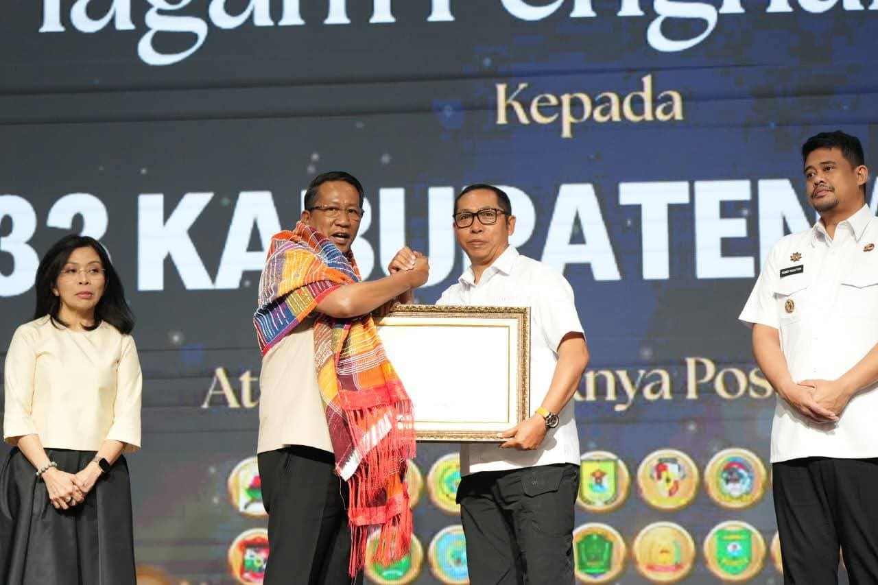 Perkuat Layanan Hukum Masyarakat, Taput Raih Penghargaan Posbankum Tingkat Sumut