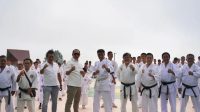 JTP Hutabarat Buka Ujian Kenaikan Sabuk Wadokai, 300 Karateka Ambil Bagian