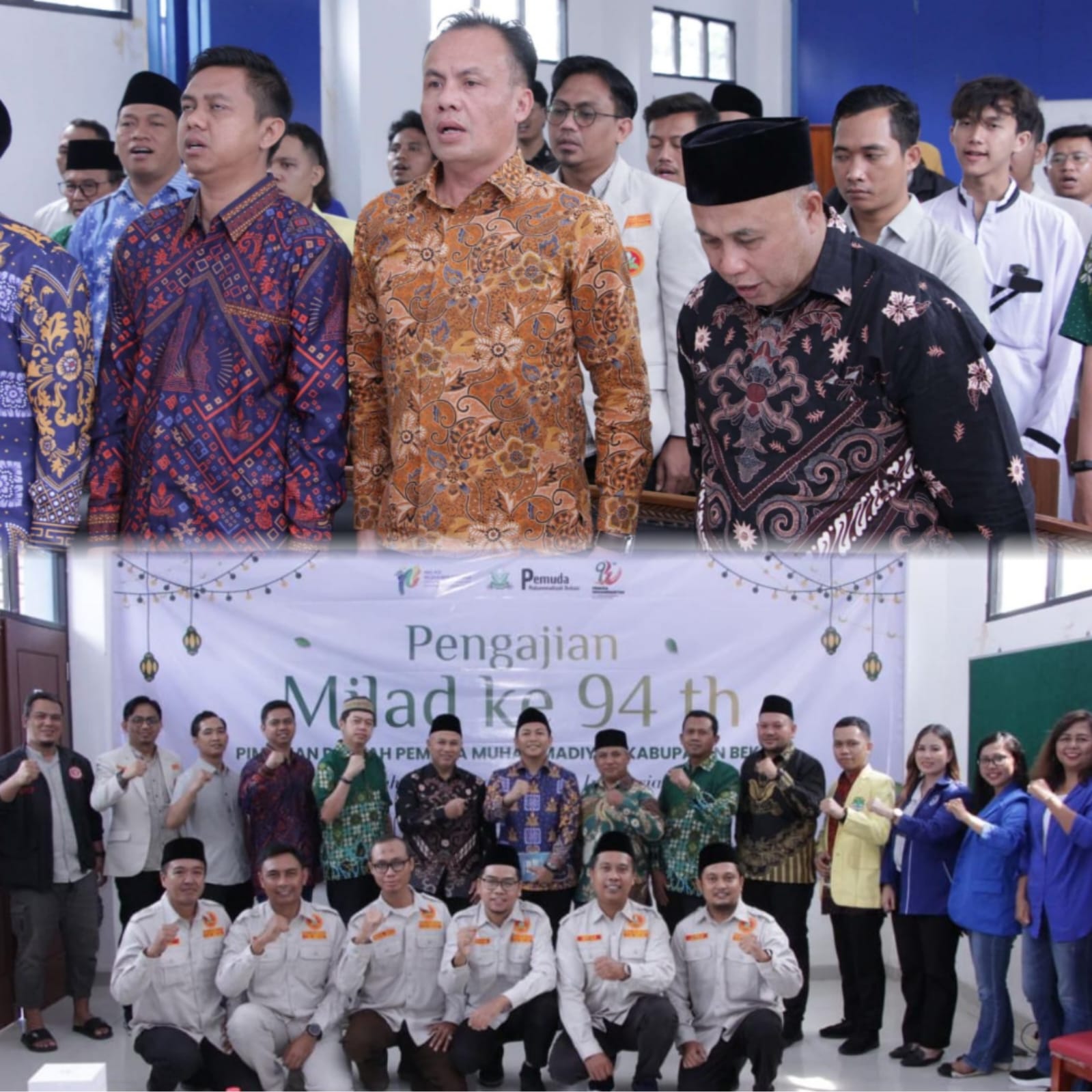 Milad ke-94 Pemuda Muhammadiyah, Kesbangpol Kabupaten Bekasi Ajak Kader Bertumbuh dan Mengakar