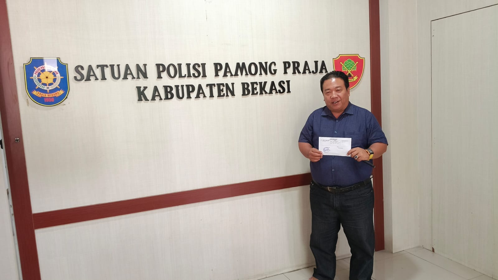 Keterangan foto : Brian Shakti Ketua Umum LSM GANAS