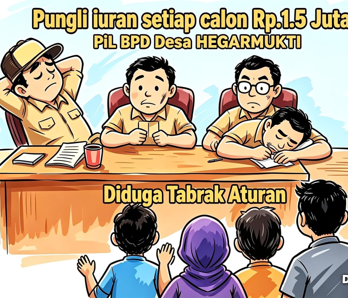 Sengketa Pil BPD Hegarmukti: Panitia Diduga Melanggar Aturan Domisili dan Pungli