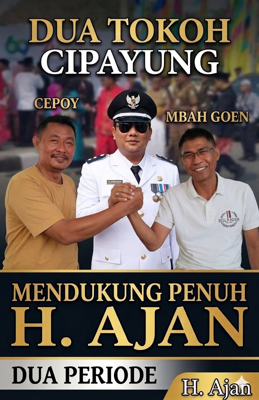 Dukungan Tak Terbendung, Mbah Goen dan Cepoy Dua Tokoh Kunci Bersatu Menangkan H. Ajan Dua Periode di Cipayung
