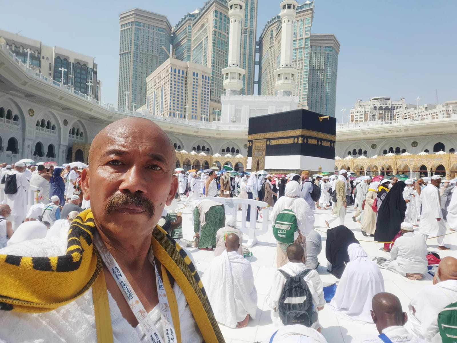 Tunaikan Ibadah Haji, Begini Kabar Terbaru Ketua WBI DPC Kabupaten Bekasi H. Apud Langsung dari Tanah Suci