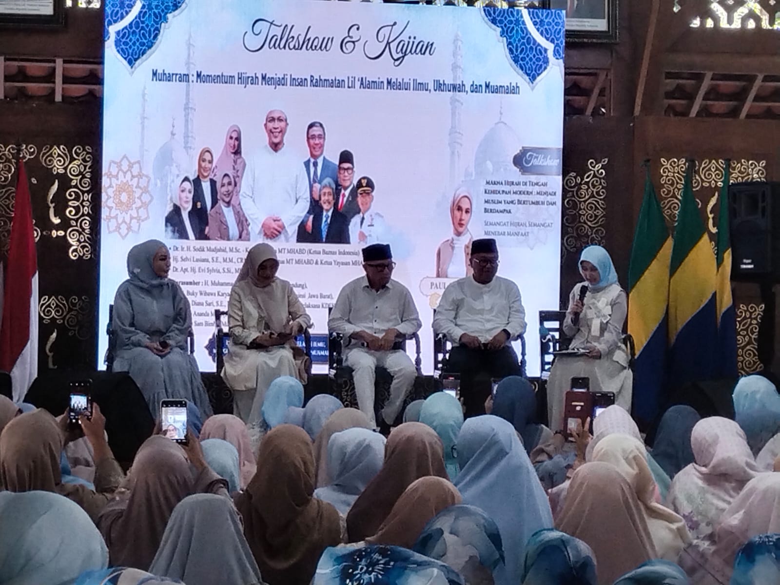 700 Jamaah Hadiri Talkshow dan Kajian Muharram 1448 H Majelis Taklim MKBD di Bandung