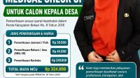 RSUD Cabangbungin Dukung Pilkades Sehat Lewat Layanan MCU