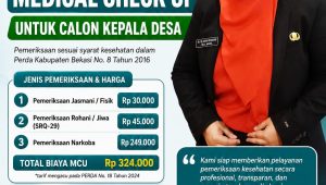 RSUD Cabangbungin Dukung Pilkades Sehat Lewat Layanan MCU