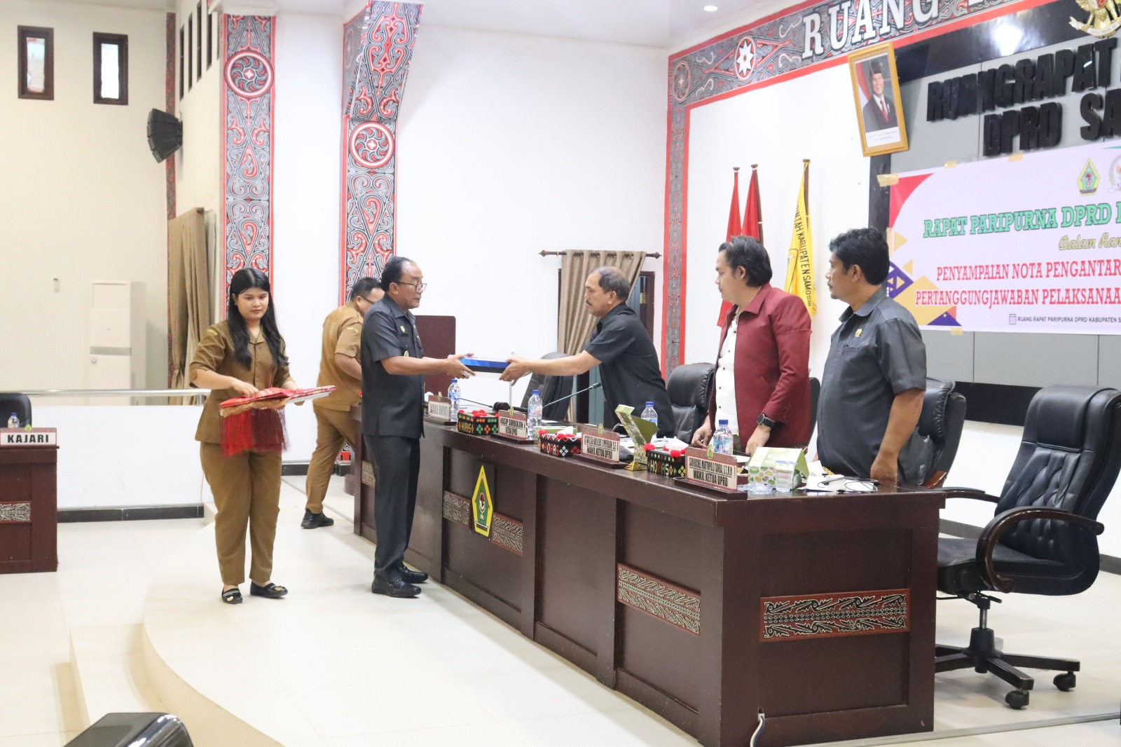 Wakil Bupati Samosir Sampaikan Nota Pengantar Ranperda Pertanggungjawaban Pelaksanaan APBD Tahun Anggaran 2025