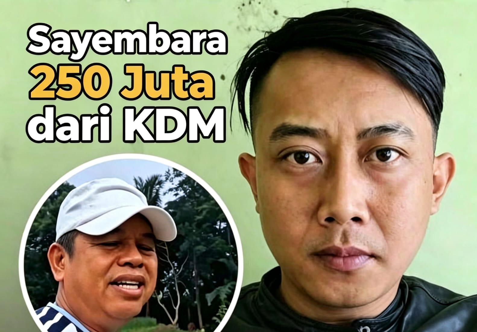 Yang Nemuin Dapet 250 Juta dari KDM: Dedi Mulyadi Gelar Sayembara Buru Pelaku Penyekapan Keji di Bandung