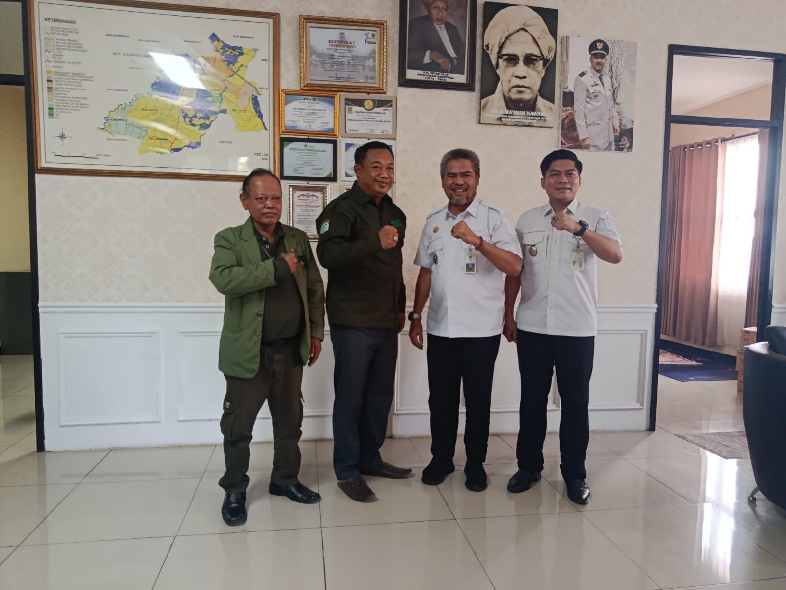 LPLHK Perkuat Sinergi dengan Camat Cikarang Selatan  Sukseskan Gerakan 1.000.000 Pohon Menuju Indonesia Hijau dan Lestari