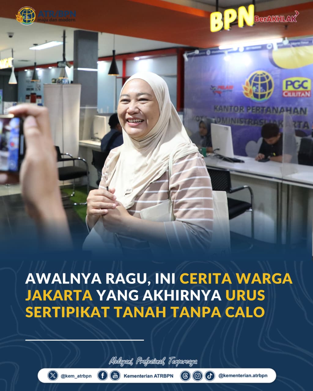 Gegara Awal Keraguan, Cerita Warga Jakarta yang Berakhir Urus Sertipikat Tanah Tanpa Calo
