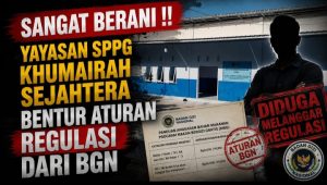 Sangat Berani !! Yayasan SPPG Khumairah Sejahtera Bentur Aturan Regulasi dari BGN