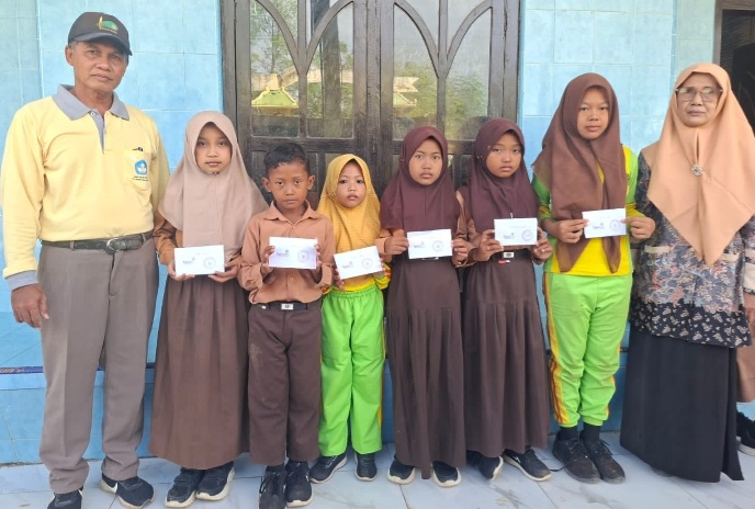 SDN Pancor II Gelar Santunan Anak Yatim, Tanamkan Nilai Kepedulian Sejak Dini