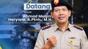 Kepala Kantor Pertanahan Kabupaten Bondowoso Berganti, Ahmad Muqim Haryono Resmi Emban Amanah Baru Kepala Kantor Pertanahan Kabupaten Bondowoso Berganti, Ahmad Muqim Haryono Resmi Emban Amanah Baru