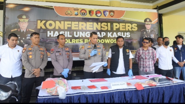Polres Bondowoso Ungkap Sejumlah Kasus Menonjol, Mulai Pencurian hingga Kekerasan Seksual