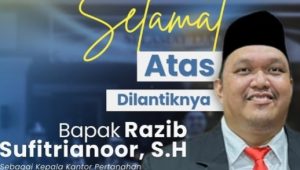 Kantor Pertanahan Bondowoso Ucapkan Selamat atas Pelantikan Razib Sufitrinoor sebagai Kepala Kantor Pertanahan Murung Raya
