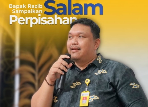 Bapak Razib Sufitrinoor Sampaikan Salam Perpisahan dan Kesan Mendalam Bagi Kantah Bondowoso