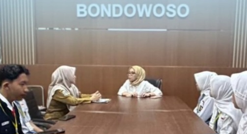Kantah Bondowoso Berkomitmen Cetak SDM Unggul, Terima Tujuh Siswa SMKN 1 Bondowoso untuk Program PKL