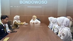 Kantah Bondowoso Berkomitmen Cetak SDM Unggul, Terima Tujuh Siswa SMKN 1 Bondowoso untuk Program PKL