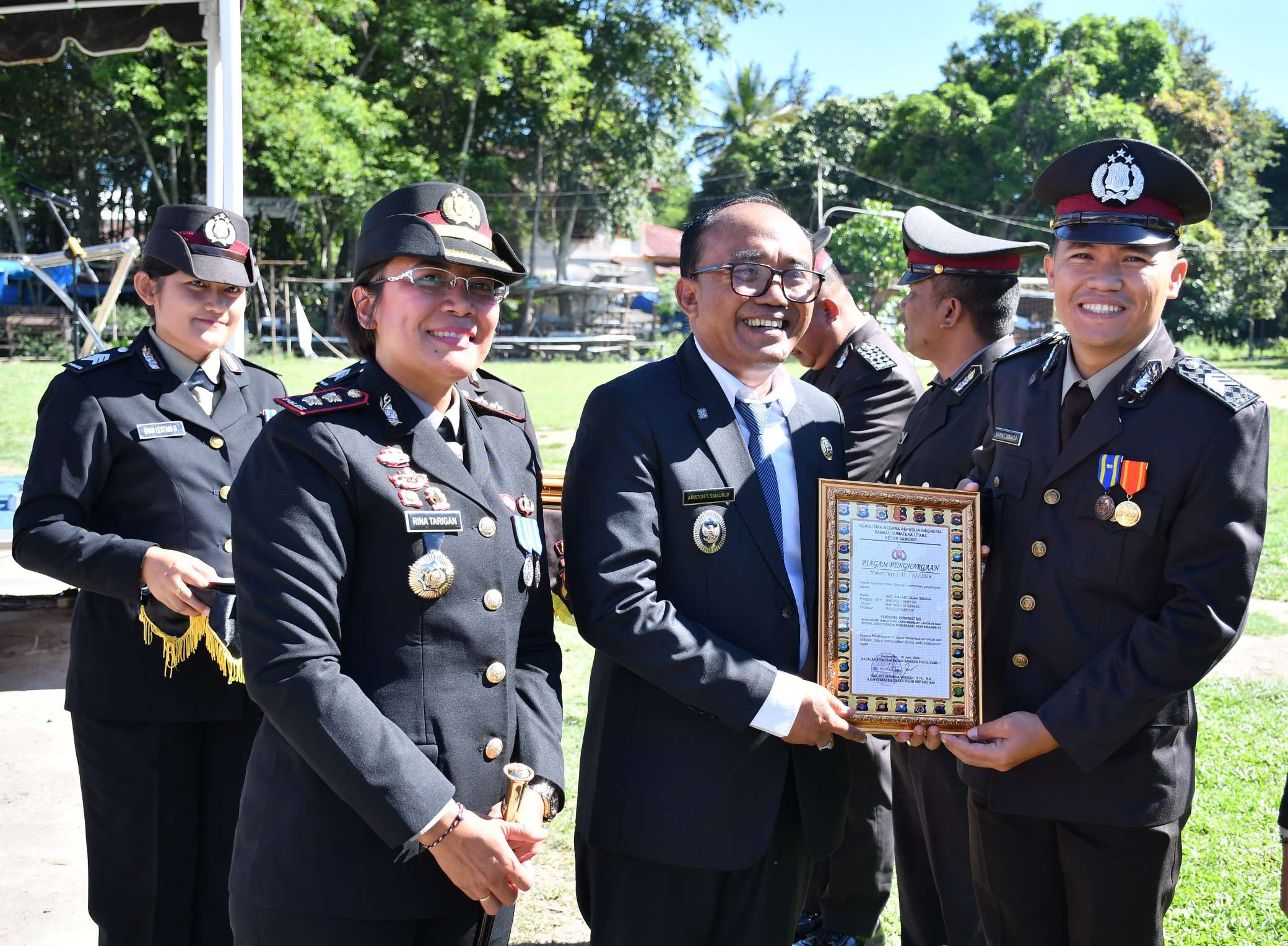 HUT Bhayangkara ke-80, Pemkab Samosir Dukung Polri Wujudkan Pelayanan Presisi dan Humanis