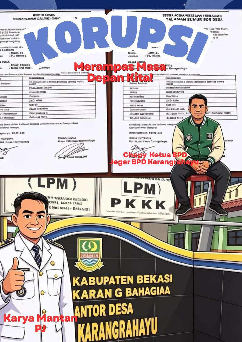 Ketua BPD dan Mantan Pj Kades Karangrahayu Diduga Korupsi Anggaran, Proyek Bermodus Swakelola dan Proyek Fiktif  Terbongkar 