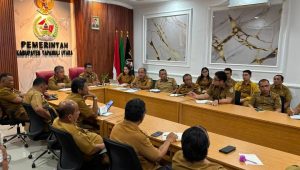 Pemkab Taput Matangkan Langkah Percepatan Penanganan Tanggul Aek Sigeaon Pemkab Taput Matangkan Langkah Percepatan Penanganan Tanggul Aek Sigeaon