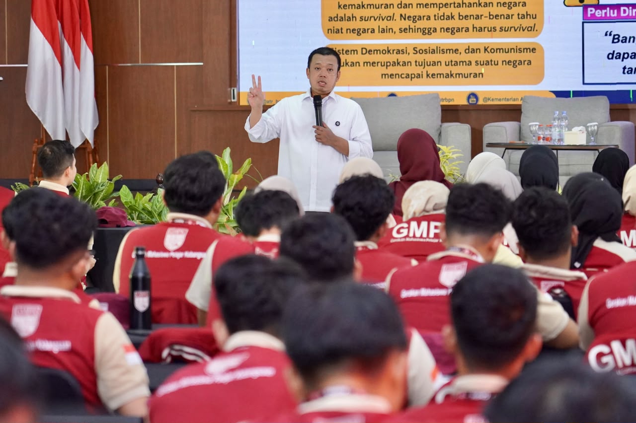 Hadiri Diklat Pratama DPP GMPK, Menteri Nusron : Nasionalisme Menjadikan Bangsa yang Kuat