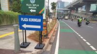 Beda Dengan Lainnya, Plang Nama Gedung Kementerian LH Hanya Gunakan Plang Ukuran Kecil