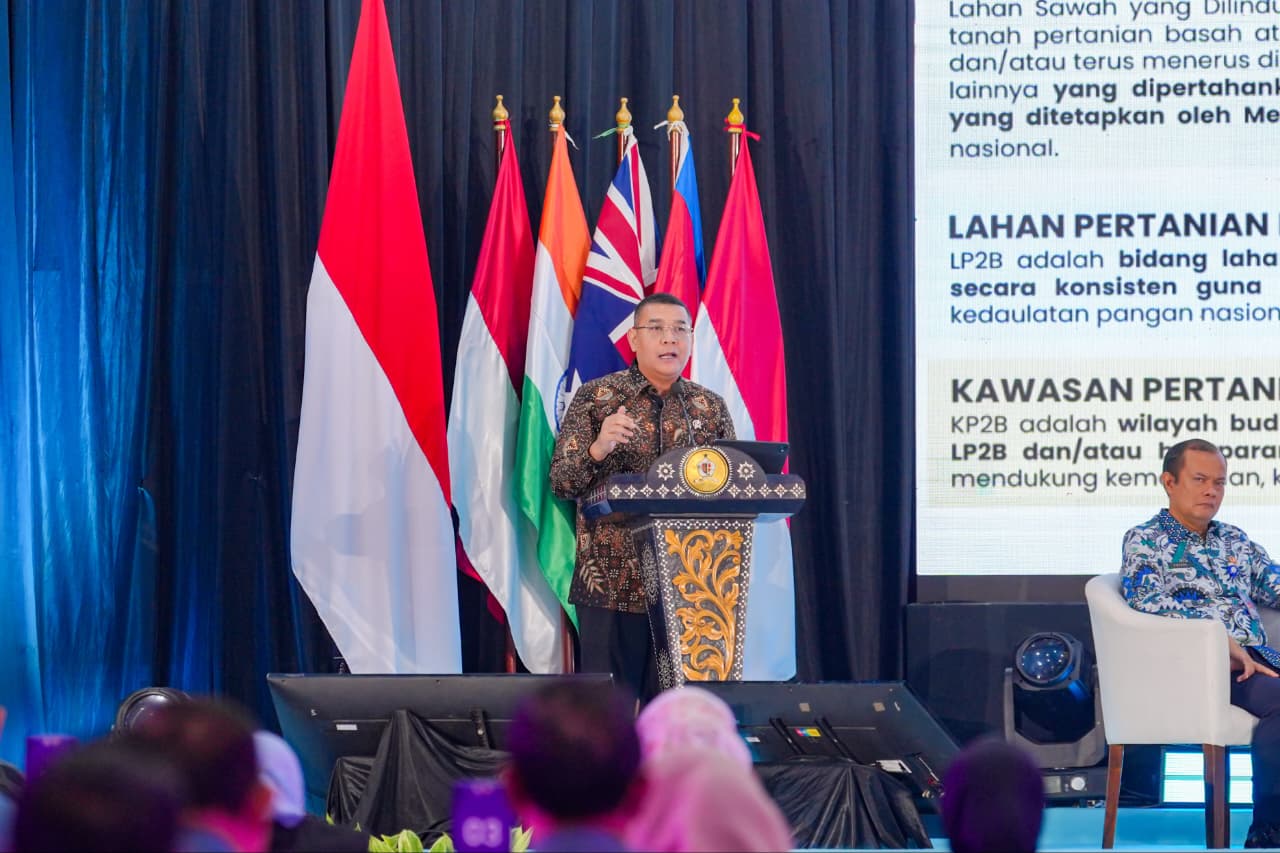 Lahan Pertanian Pangan Berkelanjutan 2029, Kementerian ATR/BPN Targetkan 87% LBS Jadi LP2B
