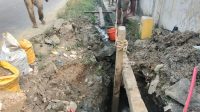 Izin Kedaluwarsa dan Abaikan Keselamatan, Galian Kabel Fiber Optik di Jalan Raya Pilar-Sukatani Tabrak Aturan