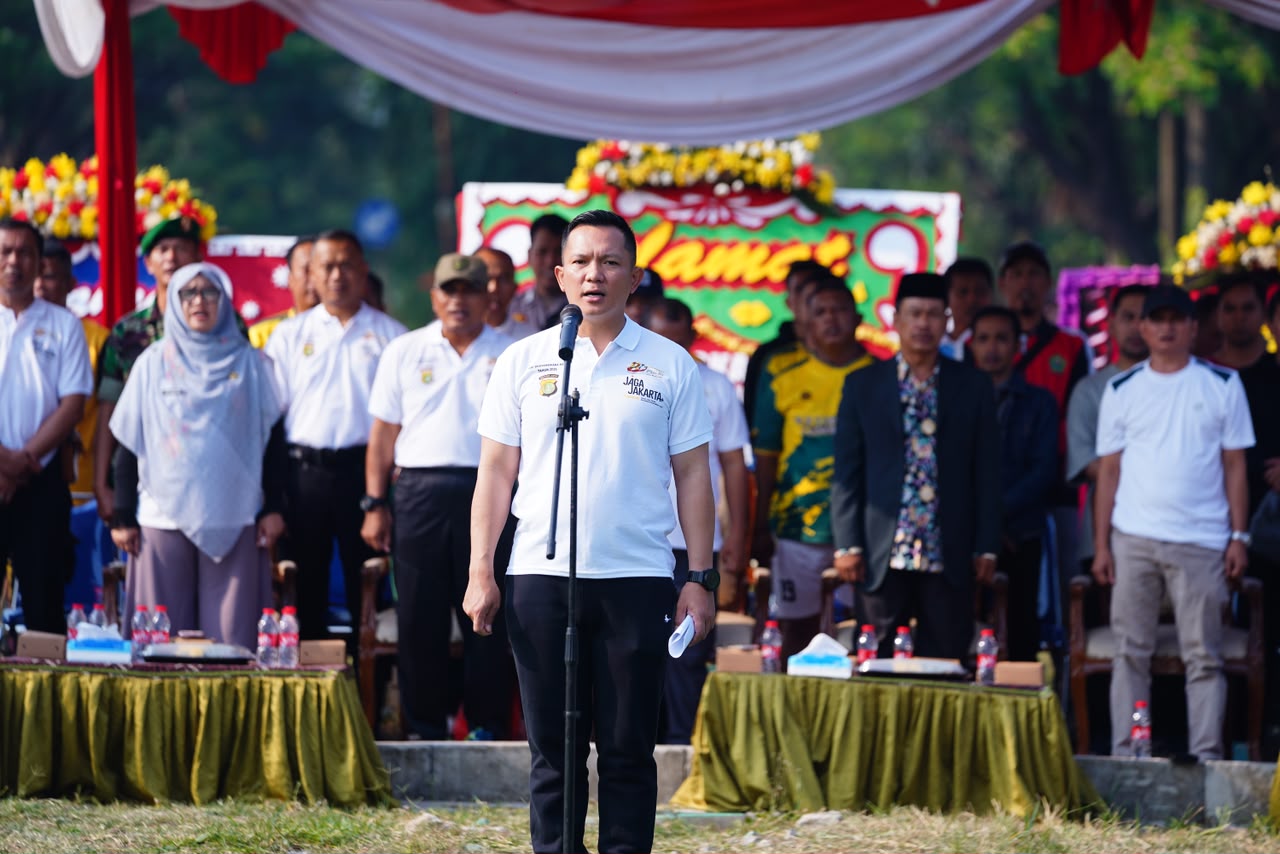 Sambut Hari Bhayangkara ke-80, Polsek Cikarang Pusat Gelar Turnamen Mini Soccer