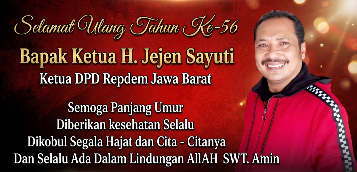 H. Jejen Sayuti Ulang Tahun ke-56, Banjir Doa dan Harapan Terbaik