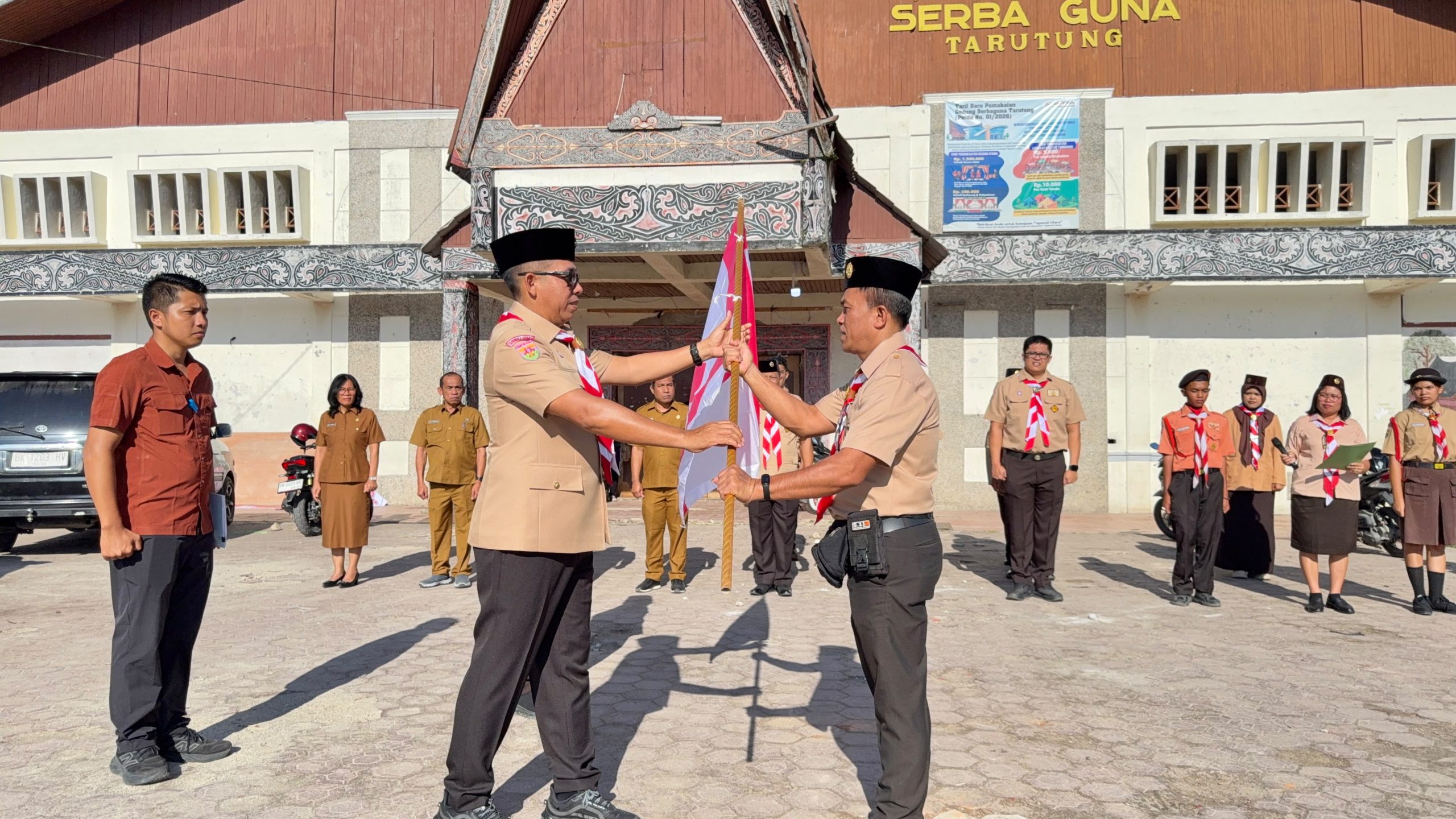 JTP Lepas Kontingen Pramuka Menuju Jambore Daerah Sumatera Utara 2026