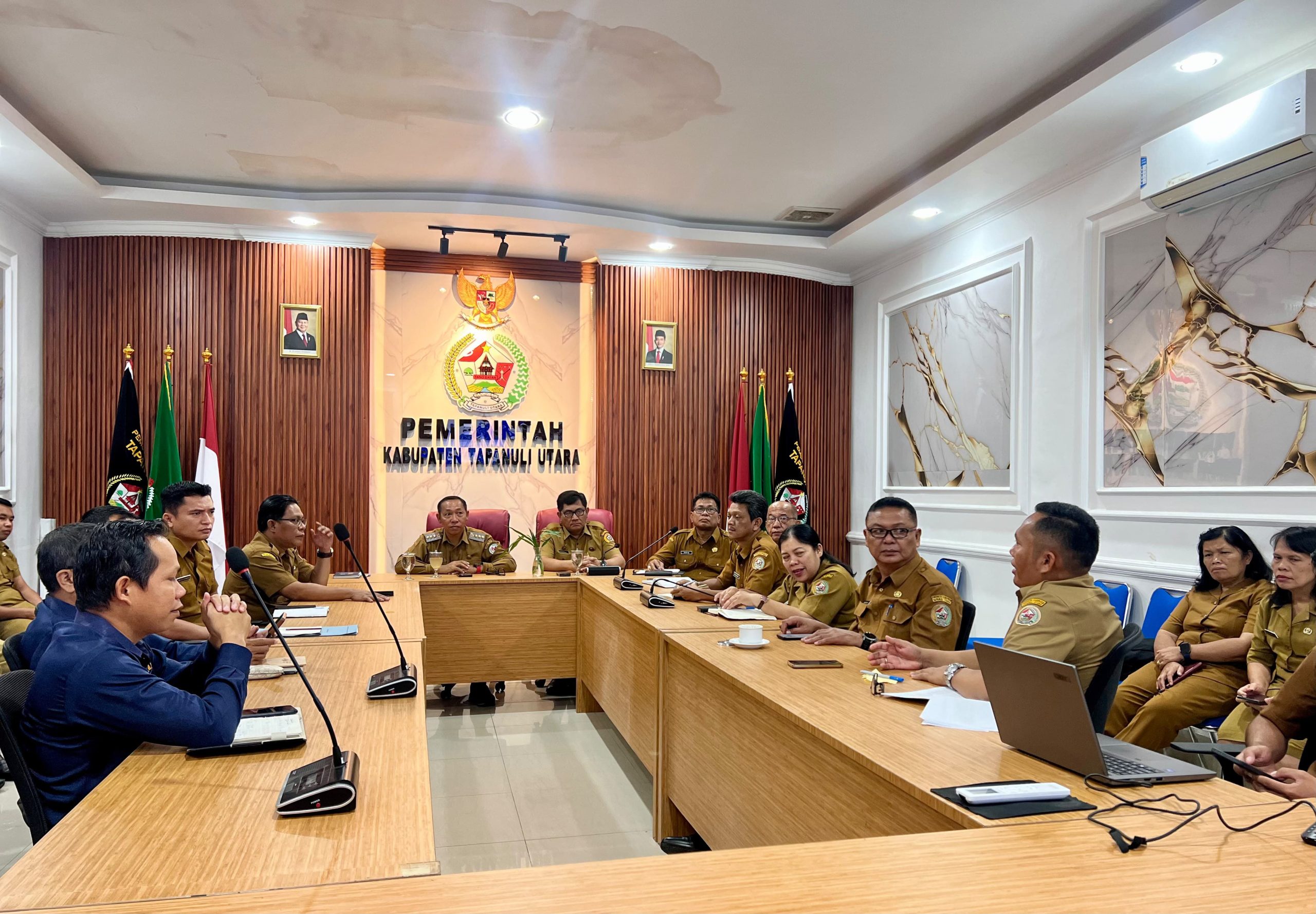 Rakor Nasional Bersama Mendagri, Bupati Taput Siap Optimalkan Pengendalian Inflasi dan DTSEN