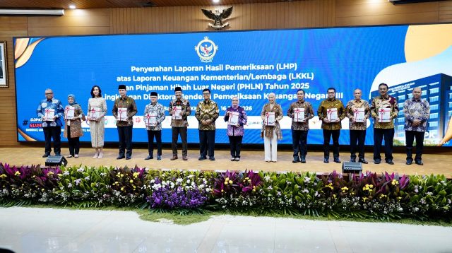 Laporan Keuangan TA 2025, Kementerian ATR/BPN Kembali Peroleh Predikat WTP dari BPK RI di Tahun 2026