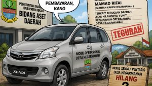 Pihak Aset Kabupaten Bekasi: Belum Ada Tindak Lanjut Pembayaran Kerugian Kendaraan Dinas oleh Mantan Kades Hegarmanah Pihak Aset Kabupaten Bekasi: Belum Ada Tindak Lanjut Pembayaran Kerugian Kendaraan Dinas oleh Mantan Kades Hegarmanah