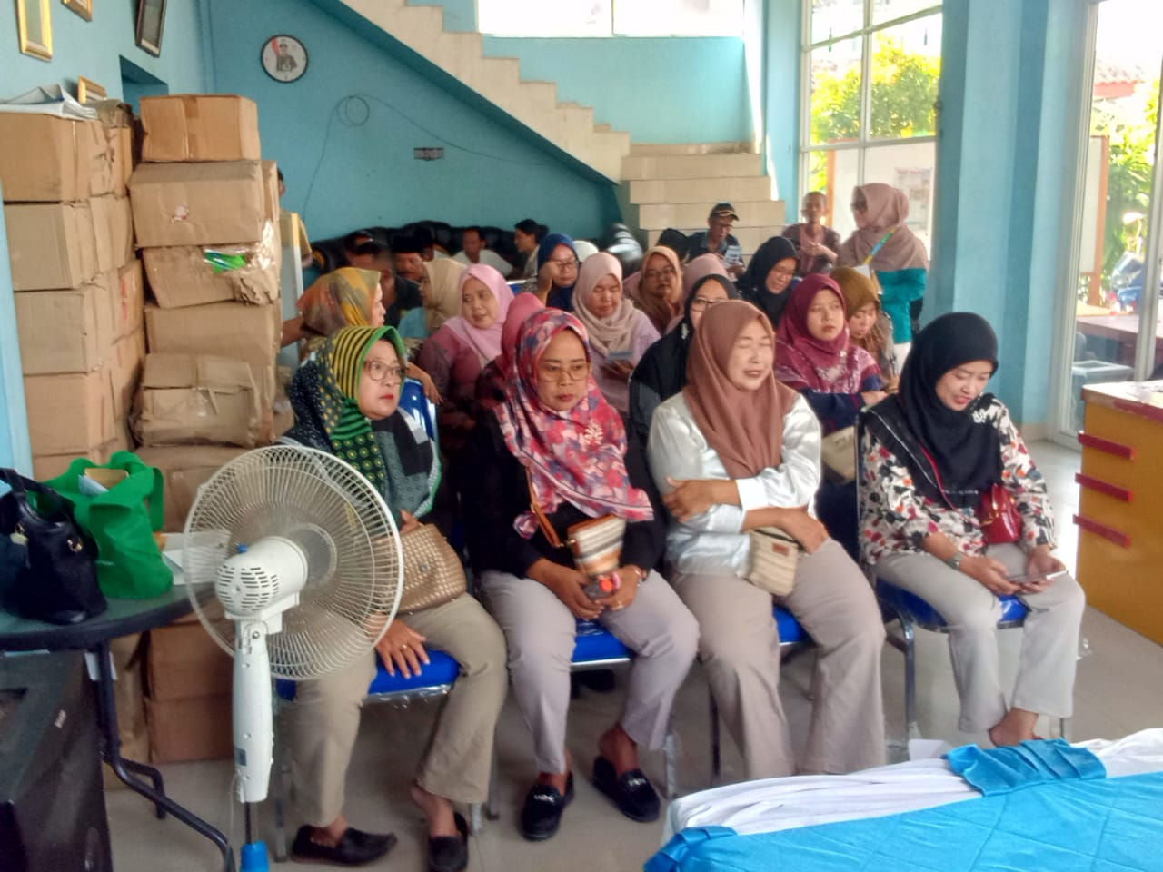 Pemberian Perlindungan Pekerja Mandiri, Desa Karang Rahayu Sosialisasi BPJS Ketenagakerjaan BPU