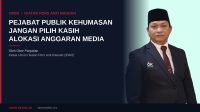 Ketua IPAR: Pejabat Publik Kehumasan Jangan Pilih Kasih dalam Alokasi Anggaran Media
