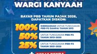Diskon PBB Hingga 100 Persen dan Bebas Denda