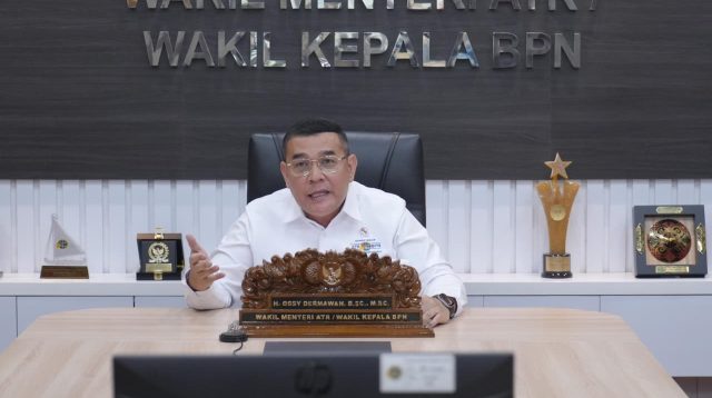 Melalui Daring, Pesan Wamen ATR/BPN Ossy untuk Pejabat Administrator dalam PKA 2026 : Harus Jadi Arsitek Perubahan