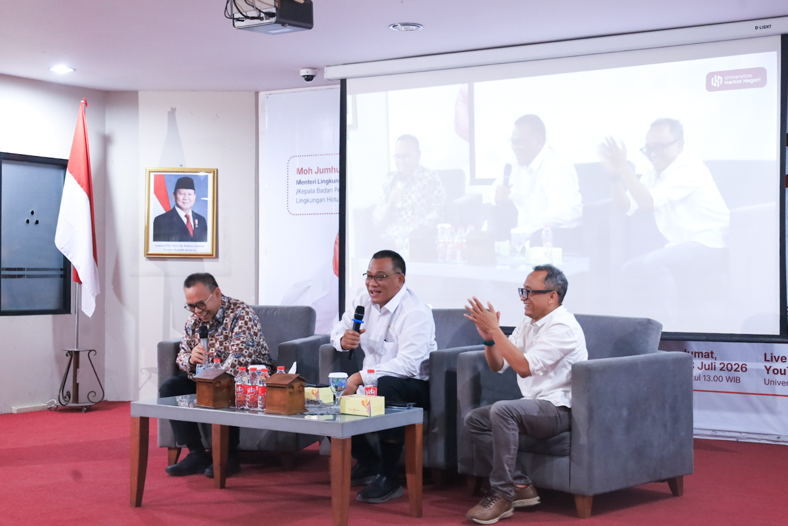 Pulihkan Kerusakan Bumi, Menteri LH Jumhur Ajak Generasi Muda Pimpin Gerakan Tobat Ekologis Nasional