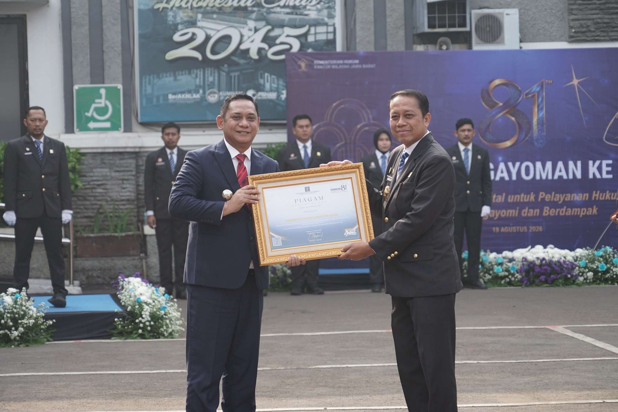 Berperan Aktif Harmoniskan Raperda, Pemkab Bekasi Raih Penghargaan dari Kemenkum
