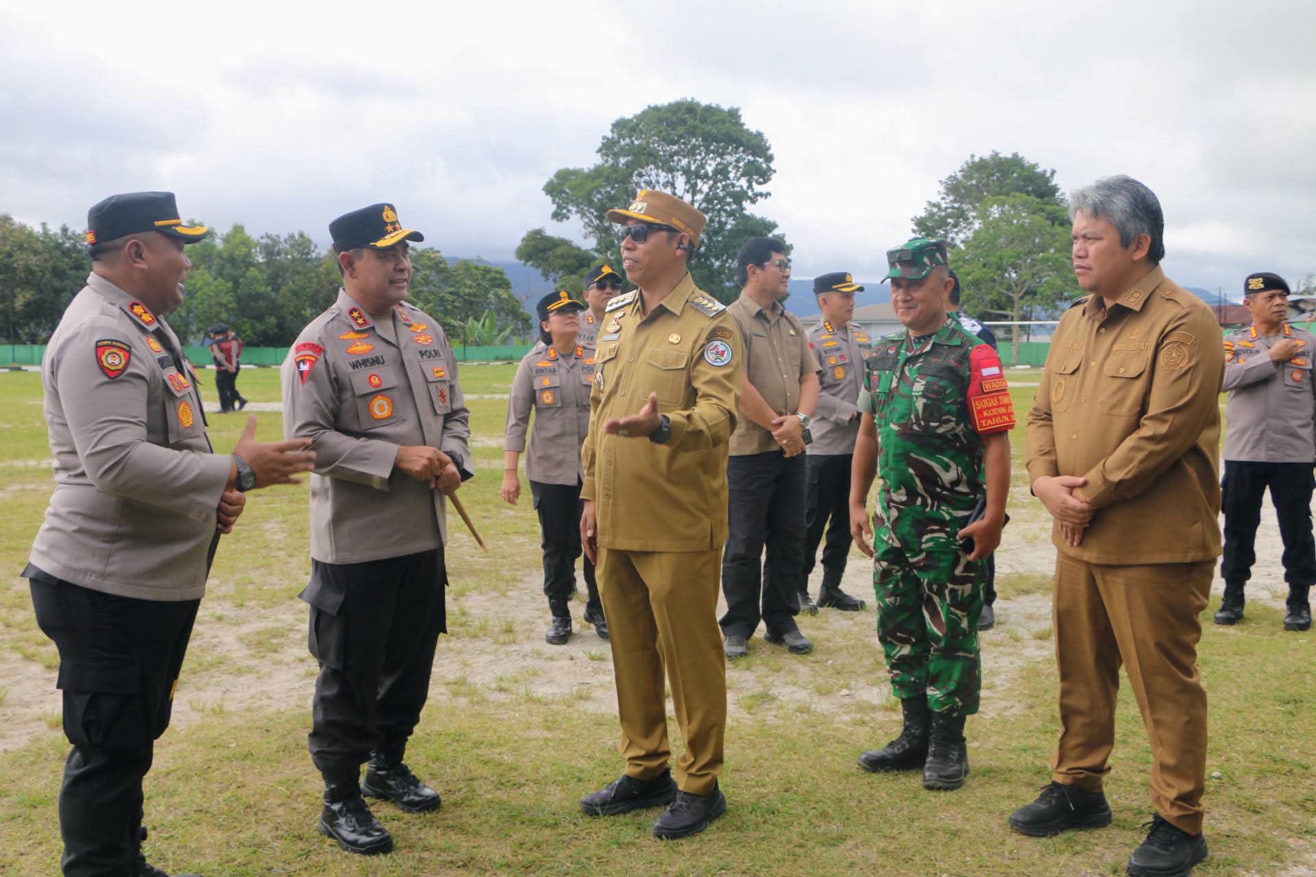 Kapolda Sumut Kunjungi Tapanuli Utara, Perkuat Sinergi Pemerintah Daerah dan TNI-Polri