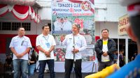 Festival Drumband Piala Bupati Meriahkan HUT ke-81 Kemerdekaan RI di Tarutung