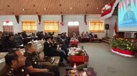 Bupati Taput Bersama Forkopimda Ikuti Paripurna Pidato Kenegaraan Presiden RI